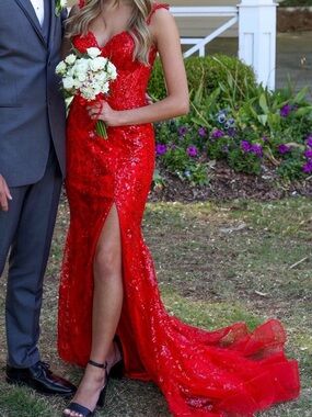 open lace back dress Expensive Nights Dress- Red  Head Over Heels: All In One Boutique